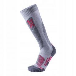 Skarpety narciarskie damskie UYN All Mountain Ski Socks. Czerwone skarpety Uyn, bez wzorów. Za 66.99 zł.