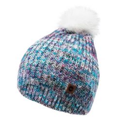 Czapka damska zimowa Hi-Tec Lady Vikna - ciemnoszara. Szare czapki Hi-tec, bez wzorów. Za 29.99 zł.