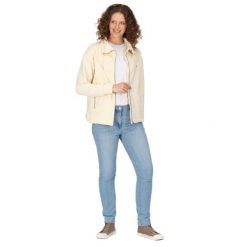Bluza Polarowa Damska Welur Pełen Suwak. Brązowe bluzy Regatta, na zimę, s, z aplikacjami, z elastanu, bez kaptura. Za 54.99 zł.