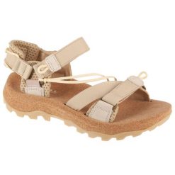 Sandały damskie, Speed Fusion Web Rmx. Brązowe sandały Merrell, bez wzorów, z gumy, sportowe, bez obcasa, bez zapięcia. Za 455.00 zł.