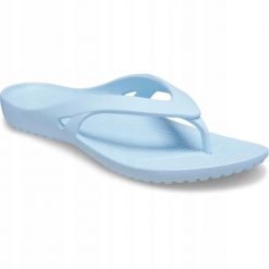 Japonki Dla Dorosłych Crocs Kadee II Flip. Czerwone klapki Crocs, bez wzorów, z materiału, bez obcasa. Za 99.99 zł.