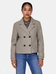 ONLY Kurtka przejściowa Freja 15320983 Brązowy Regular Fit. Brązowe kurtki Only, l, bez wzorów, z syntetyku, bez kaptura. Za 299.99 zł.