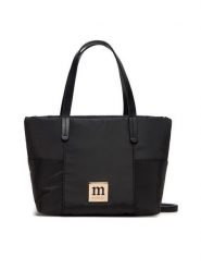 Monnari Torebka BAG2890-020 Czarny. Czarne torebki klasyczne Monnari, bez wzorów, z materiału, bez dodatków. Za 199.99 zł.