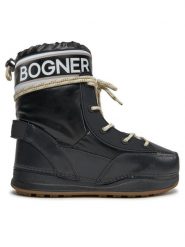 Bogner Śniegowce La Plagne 1 G 32347004 Czarny. Czarne trapery i śniegowce Bogner, ze skóry. Za 1,689.00 zł.
