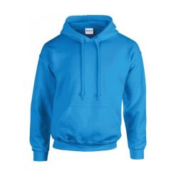 Bluza z kapturem Gildan Heavy Blend ®. Niebieskie bluzy GILDAN, xl, bez wzorów, z bawełny, z kapturem. Za 81.25 zł.