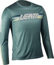 Bluza rowerowa damska Leatt Jersey MTB Enduro 4.0. Niebieskie bluzy LEATT, m, bez wzorów, z bawełny, bez kaptura. Za 280.49 zł.