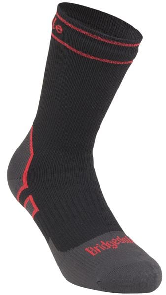 BRIDGEDALE Skarpety STORMSOCK HEAVY BOOT-XL ( 48+)-Czarny. Czarne skarpety Bridgedale, bez wzorów, z lycry. Za 179.45 zł.