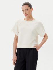 BOSS T-Shirt C_Emsa 50541011 Kremowy Regular Fit. Białe t-shirty Boss, l, bez wzorów, z lyocellu, bez kołnierzyka, bez ramiączek. Za 268.99 zł.