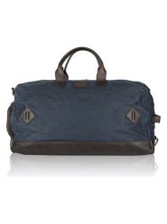 SPARWELL Skórzana torba podróżna w kolorze granatowym - 54 x 27 x 27 cm rozmiar: onesize. Niebieskie torby na ramię SPARWELL, bez wzorów, z materiału, przez ramię, bez dodatków. Za 478.99 zł.