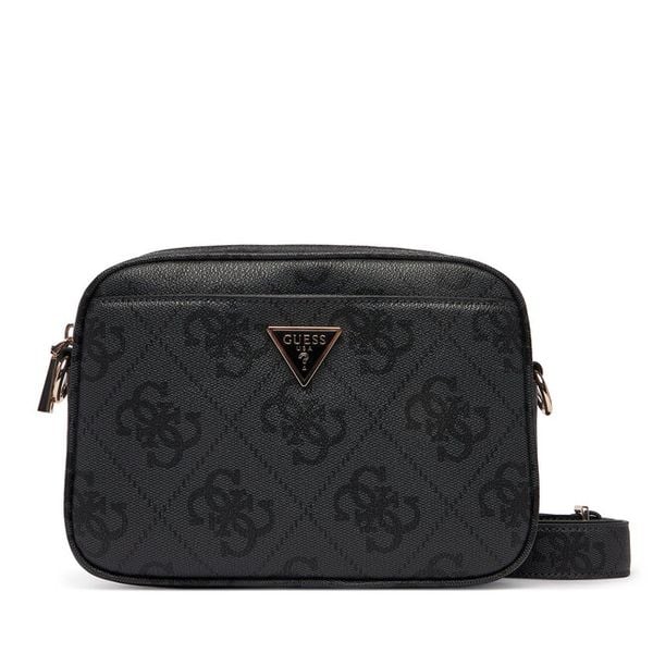Torebka Guess. Szare listonoszki Guess, z aplikacjami, bez dodatków. Za 388.99 zł.