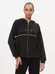 Liu Jo Sport Bluza TA4024 J4616 Czarny Regular Fit. Czarne bluzy Liu Jo Sport, s, bez wzorów, z syntetyku, bez kaptura. Za 339.99 zł.