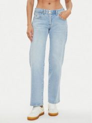 Tommy Jeans Jeansy Sophie DW0DW19262 Niebieski Straight Fit. Niebieskie jeansy Tommy Jeans, bez wzorów. Za 339.99 zł.