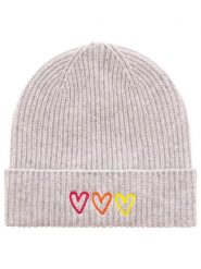 Zwillingsherz Kaszmirowa czapka beanie w kolorze jasnoszarym rozmiar: onesize. Szare czapki Zwillingsherz, bez wzorów, z kaszmiru. Za 215.71 zł.