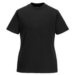 T-shirt Damski Jeden Kolor. Czarne t-shirty PORTWEST, l, bez wzorów, bez kołnierzyka, bez ramiączek. Za 64.99 zł.