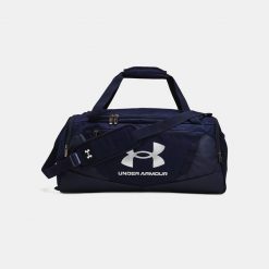 Torba sportowa UNDER ARMOUR Undeniable 5.0 Small Duffle Bag wodoodporna. Niebieskie torby na ramię Under Armour, bez wzorów, sportowe, na ramię, bez dodatków. Za 199.99 zł.