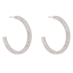 Kolczyki Guess. Szare kolczyki Guess, srebrne. Za 299.99 zł.