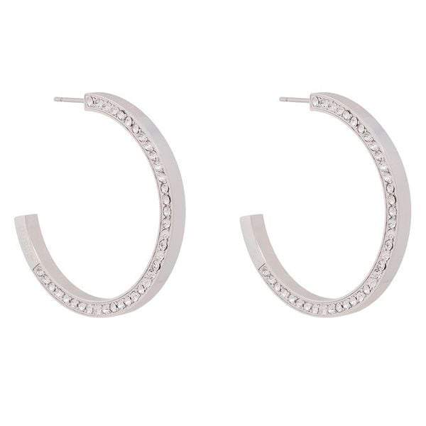 Kolczyki Guess. Szare kolczyki Guess, srebrne. Za 299.99 zł.