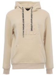 Zwillingsherz Bluza "Nelina" w kolorze beżowym rozmiar: S/M. Brązowe bluzy Zwillingsherz, m, bez wzorów, z bawełny, z kapturem. Za 206.91 zł.