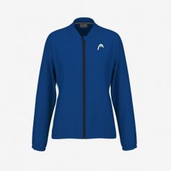Kurtka damska BREAKER. Niebieskie kurtki sportowe Head, m, bez wzorów, z elastanu, bez kaptura, tenisowe. W wyprzedaży za 308.00 zł.