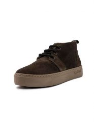 Natural world Skórzane botki w kolorze brązowym rozmiar: 41. Brązowe botki Natural World, bez wzorów, bez obcasa, bez zapięcia. Za 178.37 zł.