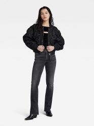 G-Star Dżinsy - Slim fit - w kolorze antracytowym rozmiar: W24/L30. Czarne jeansy G-Star, l, z aplikacjami. Za 302.45 zł.