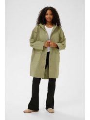 Kaffe Płaszcz przeciwdeszczowy w kolorze khaki rozmiar: 38. Brązowe kurtki sportowe Kaffe, bez wzorów, bez kaptura. Za 294.95 zł.