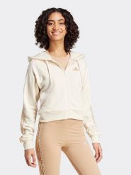 Adidas Bluza w kolorze kremowym rozmiar: XL. Brązowe bluzy Adidas, xl, bez wzorów, bez kaptura. Za 195.77 zł.