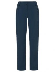 Spodnie damskie Farley Stretch Pants III. Niebieskie spodnie narciarskie Vaude, bez wzorów, z materiału, narciarskie. Za 519.00 zł.