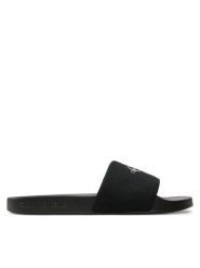 Calvin Klein Jeans Klapki Slide Monogram Wn YW0YW01835 Czarny. Czarne klapki Calvin Klein Jeans, bez wzorów, z jeansu, bez obcasa. Za 109.99 zł.