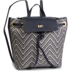 Plecak MICHAEL MICHAEL KORS - Junie 30H8BX5B2U Admiral/Opwt. Białe plecaki MICHAEL Michael Kors, bez wzorów, ze skóry. W wyprzedaży za 899.00 zł.