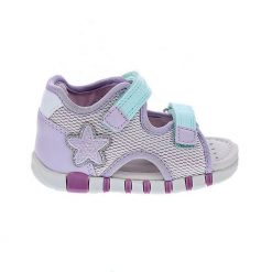 Sandały GEOX B SANDAL IUPIDOO GIR Fioletowy. Niebieskie sandały Geox, bez wzorów, z syntetyku, bez obcasa, bez zapięcia. Za 165.99 zł.