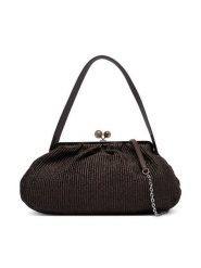 Weekend Max Mara Torebka 2615511095650 Brązowy ciemny. Brązowe torebki klasyczne Weekend Max Mara, bez wzorów, z syntetyku, bez dodatków. Za 1,739.00 zł.