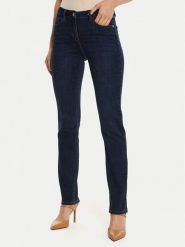 Morgan Jeansy 221-PDROIT Niebieski Slim Fit. Niebieskie jeansy Morgan, bez wzorów. Za 239.99 zł.