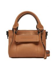 Longchamp Torebka 10254HCV Brązowy. Brązowe torebki klasyczne Longchamp, bez wzorów, ze skóry, bez dodatków. Za 1,579.00 zł.