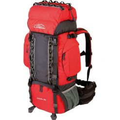 Plecak trekkingowy LOAP Saulo 65 L — wytrzymały i ergonomiczny. Czerwone plecaki YOA, bez wzorów. Za 305.99 zł.