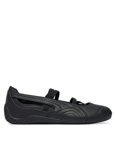 Puma Baleriny Speedcat Ballet Lthr Wns 406144 01 Czarny. Czarne baleriny Puma, bez wzorów, ze skóry, bez obcasa. Za 290.99 zł.