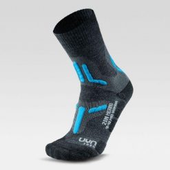 Skarpety trekkingowe damskie Uyn Trekking 2IN Merino Mid. Szare skarpety Uyn, bez wzorów. Za 139.99 zł.