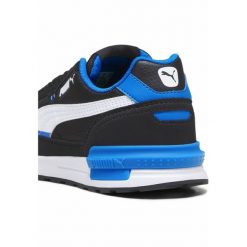 Młodzieżowe buty sportowe Graviton PUMA Black White Racing Blue. Biała obuwie sportowe Puma, bez zapięcia, trekkingowe. Za 239.00 zł.