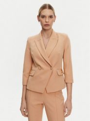 ARTIGLI Marynarka ACGI000911 Różowy Regular Fit. Czerwone marynarki i żakiety Artigli, bez wzorów, z syntetyku. Za 489.99 zł.