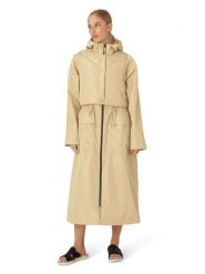 Ilse Jacobsen Płaszcz przeciwdeszczowy w kolorze beżowym rozmiar: 36. Brązowe kurtki sportowe Ilse Jacobsen, m, bez wzorów, bez kaptura. Za 461.45 zł.
