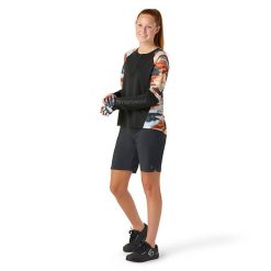 Bluza rowerowa damska Smartwool Mountain Bike LS. Czarne bluzy Smartwool, l, bez wzorów, bez kaptura. Za 189.99 zł.