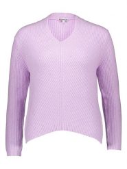 Street One Sweter w kolorze lawendowym rozmiar: 42. Różowe swetry Street One, bez wzorów, bez ramiączek. Za 74.81 zł.