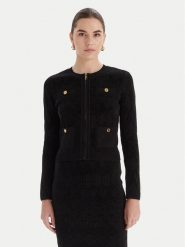 Marciano Guess Kardigan 5BGR06 5661Z Czarny Regular Fit. Czarne kardigany Marciano Guess, m, z aplikacjami, z syntetyku. Za 779.99 zł.