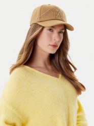 Weekend Max Mara Czapka z daszkiem Rugiada 2525576054 Brązowy. Brązowe czapki Weekend Max Mara, bez wzorów, z bawełny. Za 469.99 zł.