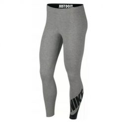 Spodnie treningowe damskie Nike Power Running. Szare spodnie dresowe Nike, bez wzorów, z materiału. Za 165.00 zł.