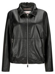 Milestone Skórzana kurtka "Riley" w kolorze czarnym rozmiar: 42. Czarne kurtki Milestone, bez wzorów, ze skóry, bez kaptura. Za 404.99 zł.