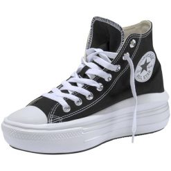 Buty Converse Chuck Taylor All Star Move High Czarny. Czarne trampki Converse, bez wzorów, bez zapięcia. Za 363.00 zł.