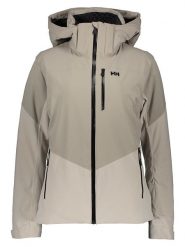 Helly Hansen Kurtka narciarska "Alphelia" w kolorze beżowym rozmiar: S. Brązowe kurtki narciarskie Helly Hansen, s, bez wzorów, z materiału, bez kaptura, narciarskie, primaloft. Za 770.51 zł.