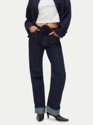 Vero Moda Jeansy Vmallison Mr Straight Rosebelt Jns Si346 10339315 Granatowy Regular Fit. Niebieskie jeansy Vero Moda, bez wzorów. Za 219.99 zł.