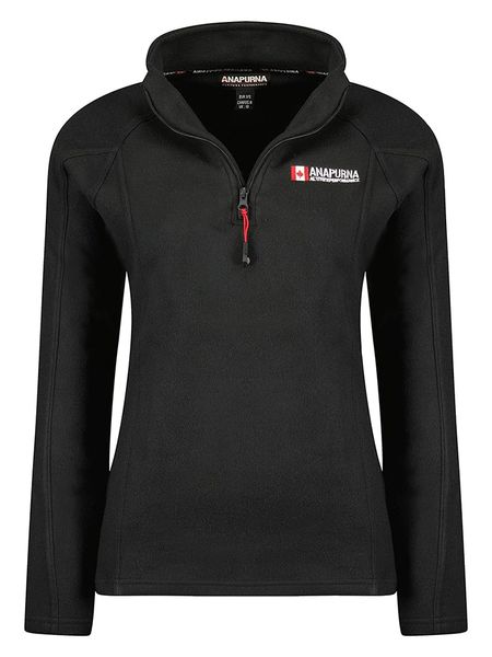 ANAPURNA Bluza polarowa "Tonneauhz" w kolorze czarnym rozmiar: XXL. Czarne bluzy ANAPURNA, xxl, bez wzorów, z materiału, bez kaptura. Za 52.55 zł.